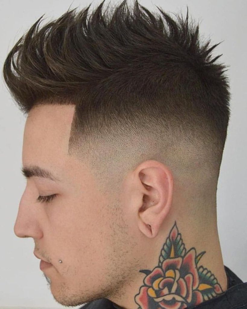 Best And Newest Sharp And Clean Curly Mohawk Haircuts Intended For Mohawk Fade Haircut 2019 For Men's – Mohawk Hair (View 1 of 20)