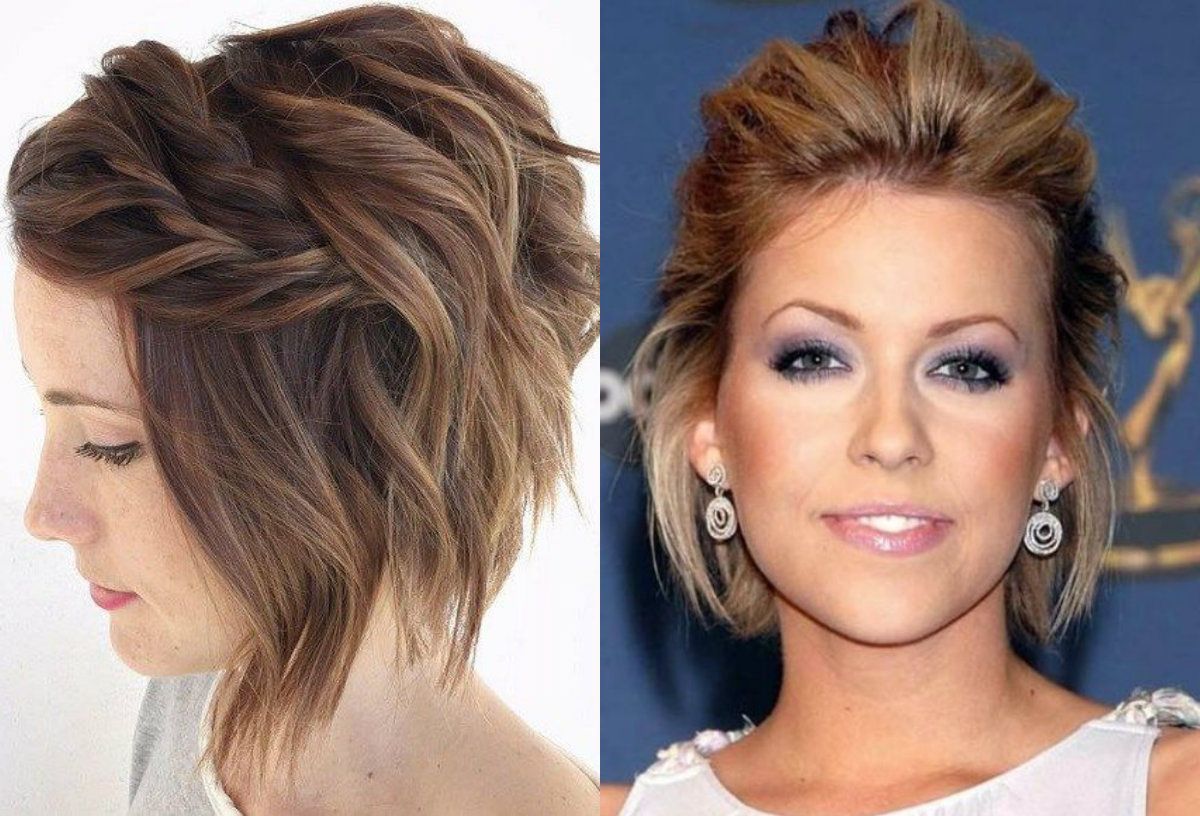 Cute Short Hair Updo Hairstyles You Can Style Today Inside Cute Bob Hairstyles With Bun (View 8 of 20)