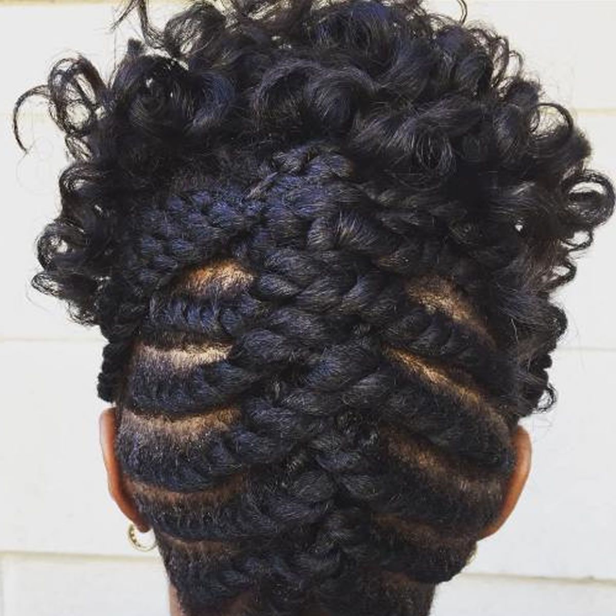 Fabulous African American Braided Mohawk Hairstyles With Intended For Most Up To Date Braided Mohawk Hairstyles With Curls (View 19 of 20)