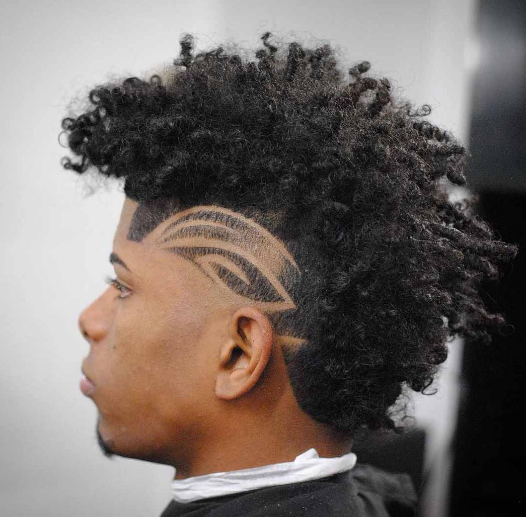Fabulous Curly Mohawk Hairstyles For Men 2019 – Men Within Fashionable Curly Mohawk Haircuts (View 7 of 20)