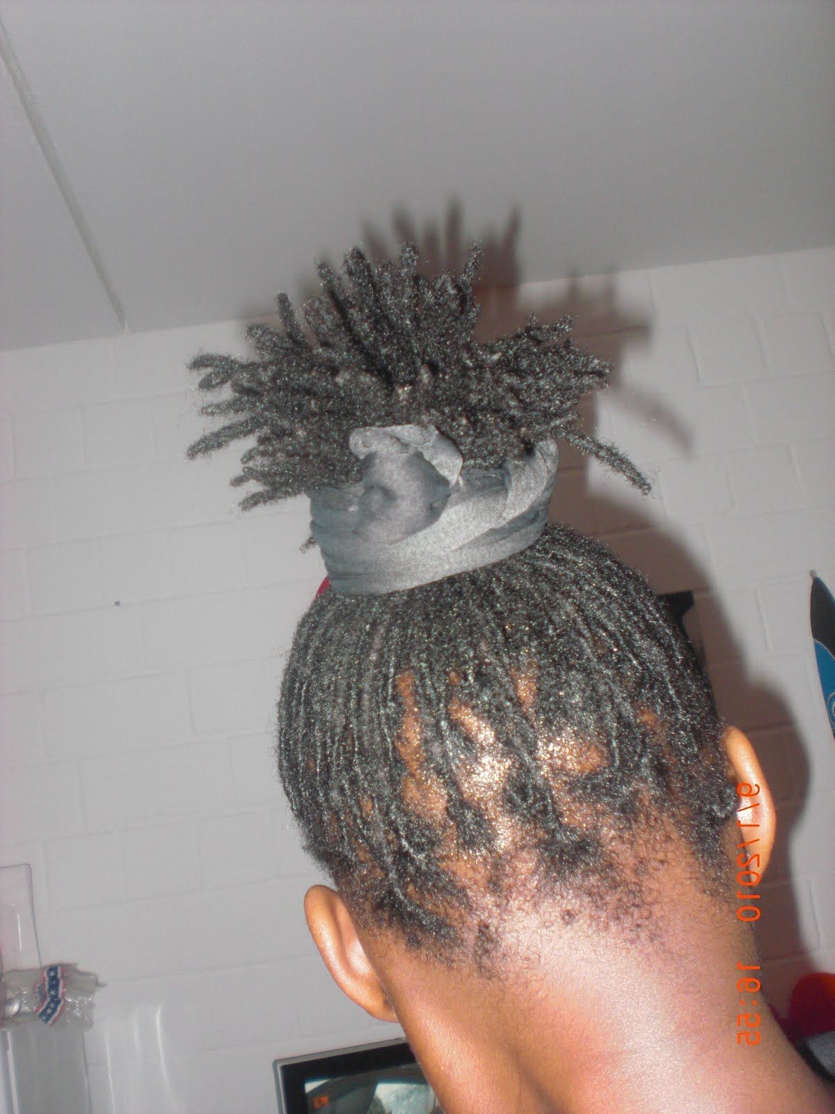 Fashionable Mohawk  Haircuts With Curls For A Feathered Bird For My Dreadlocks: Starting Locks At Home (View 18 of 20)