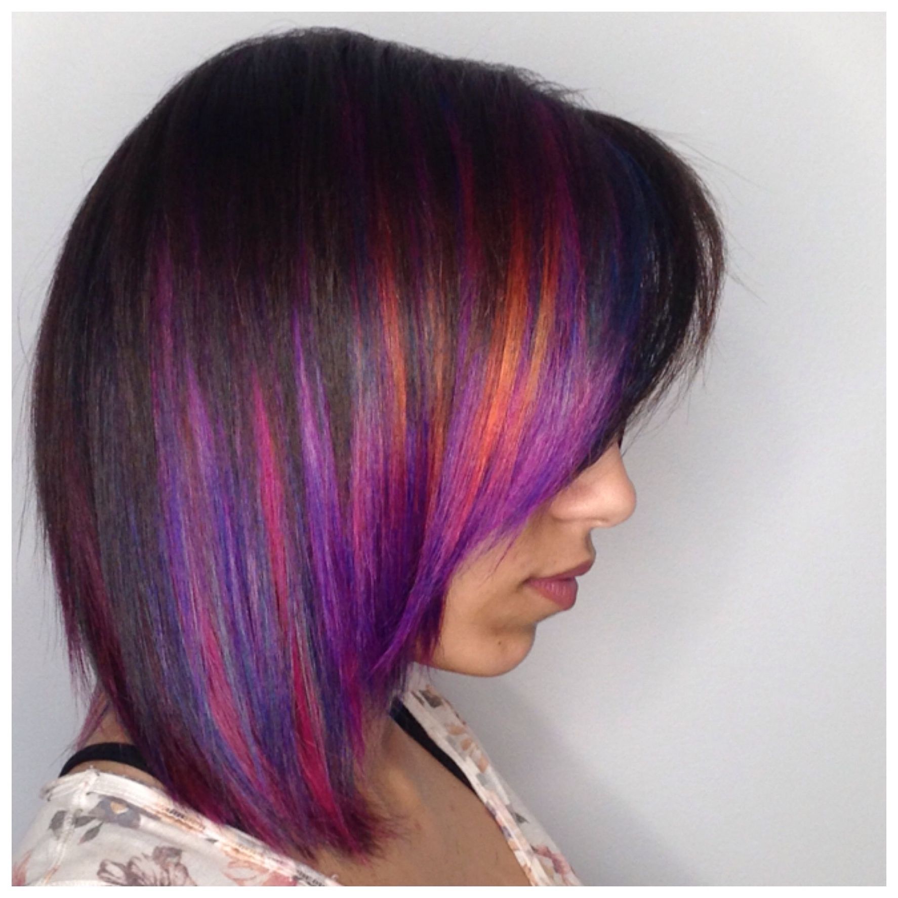 Jci Hair Blog: Rainbow Hair Within Rainbow Bob Haircuts (View 14 of 20)
