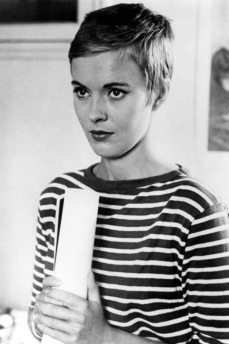 Jean Seberg | My Style | Celebrity Pixie Cut, Jean Seberg Intended For Vintage Pixie Haircuts (View 8 of 20)