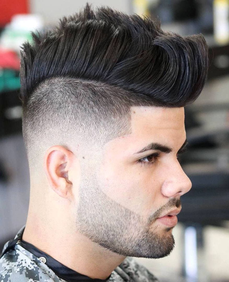 Mohawk Fade Haircut: A New Take On The 'hawk For Preferred Fancy Mohawk  Haircuts (View 4 of 20)