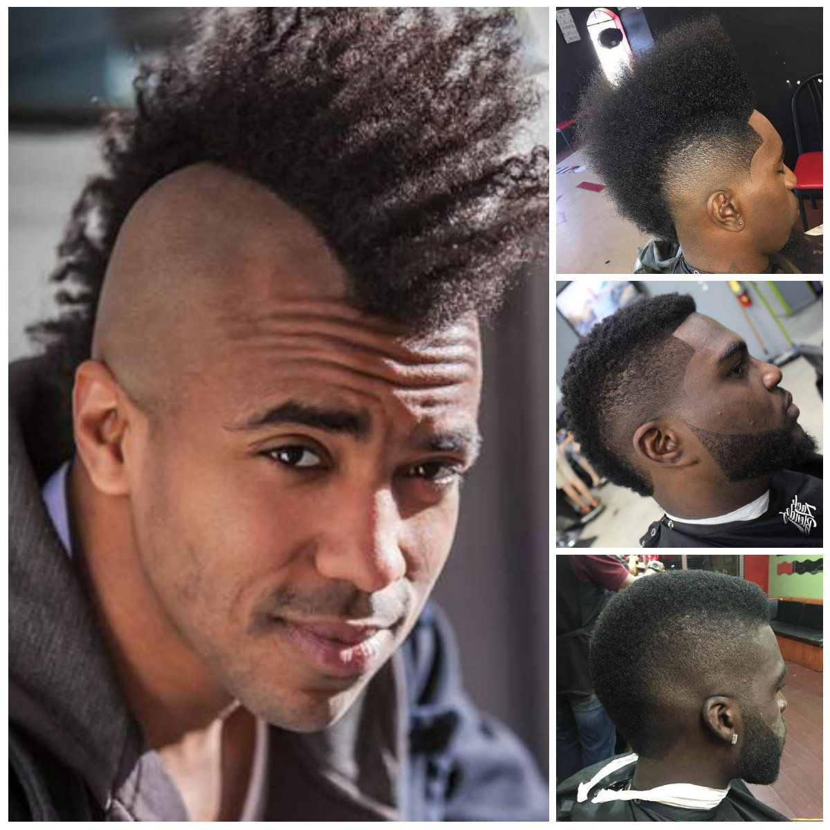 Mohawk Hairstyles For Black Men – Best Hairstyles With Regard To Well Known Mohawk  Haircuts With Curls For A Feathered Bird (View 10 of 20)