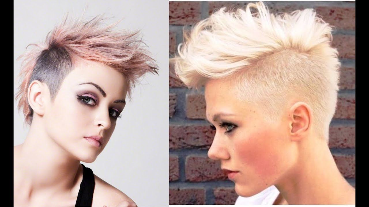 Most Recently Released Feminine Curly Mohawk  Haircuts Inside Female Mohawk Hairstyle (View 18 of 20)