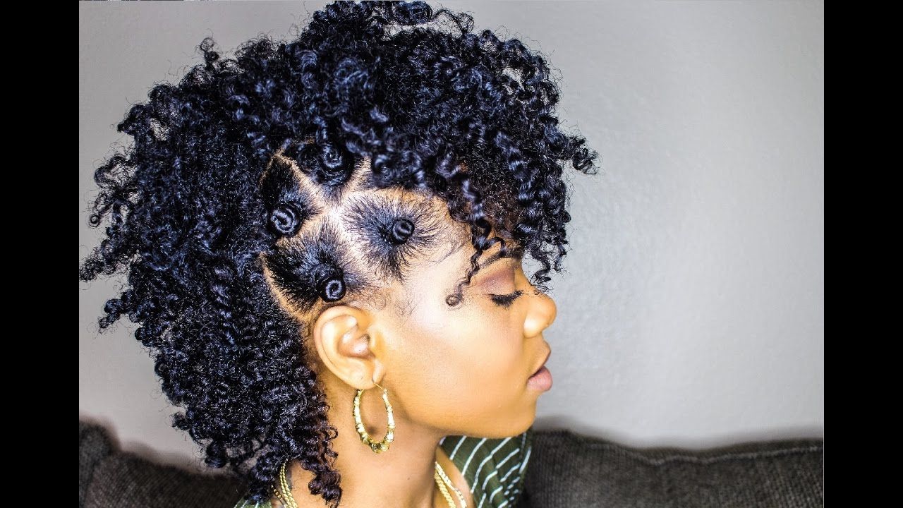 Most Recently Released Mohawk Hairstyles With Braided Bantu Knots With Bantu Knot Mohawk Tutorial (View 2 of 20)