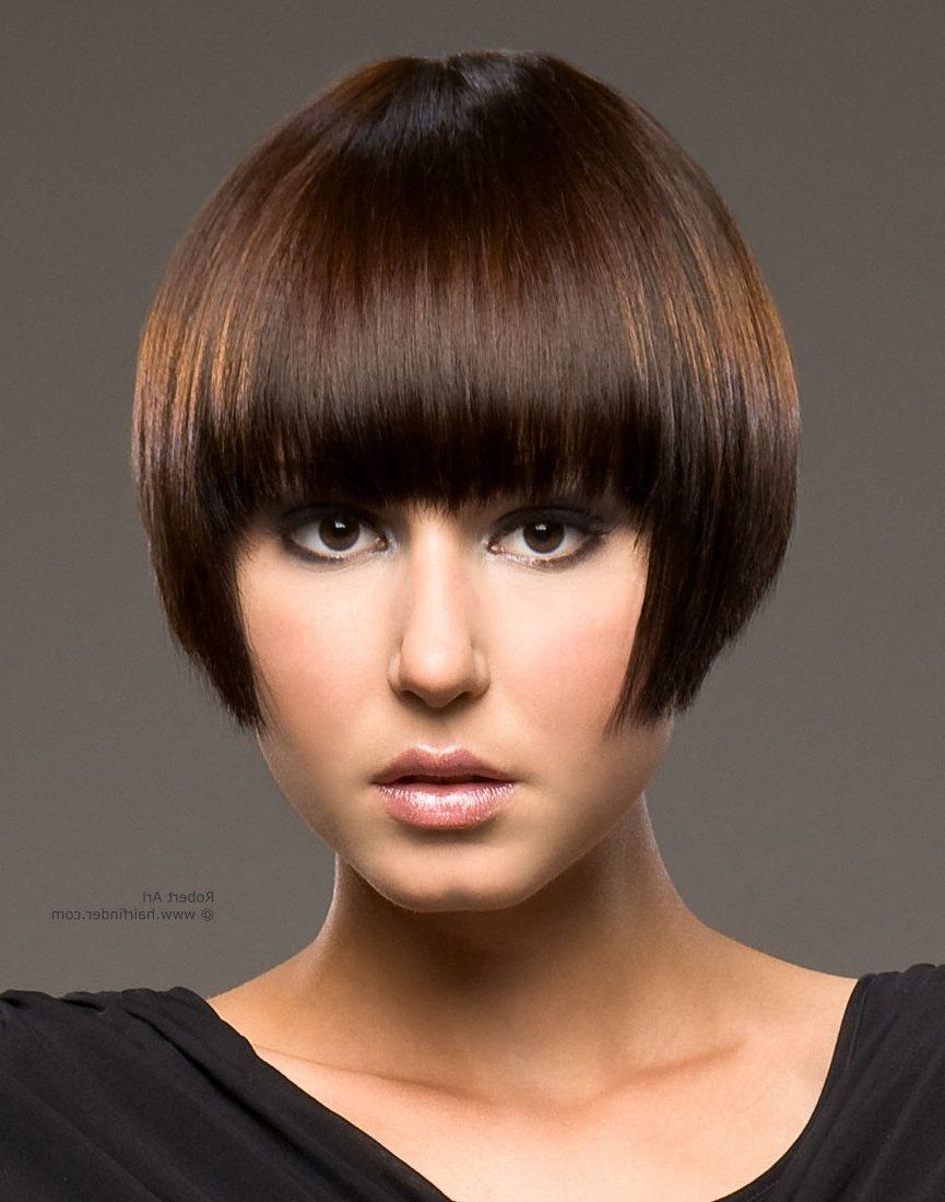 Pin On Cool Hairstyles Pertaining To Hort Bob Haircuts With Bangs (View 13 of 20)