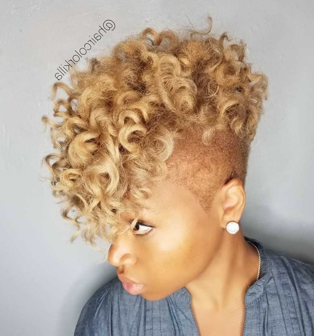Pin On Sheikas Hair Within Trendy Short Blonde Braids Mohawk Hairstyles (View 9 of 20)
