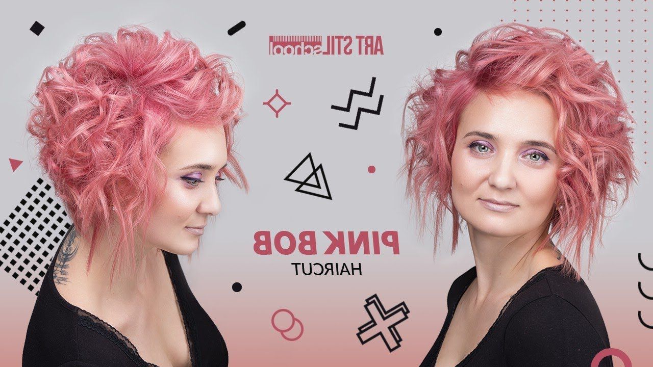 Pink Bob Haircut With Pink Bob Haircuts (View 11 of 20)