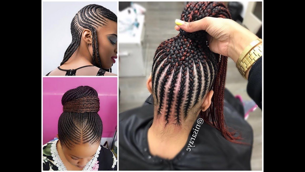 Recent Side Braided Curly Mohawk Hairstyles Inside Latest African Braids 2018 : Amazing Hairstyles Collection (View 14 of 20)