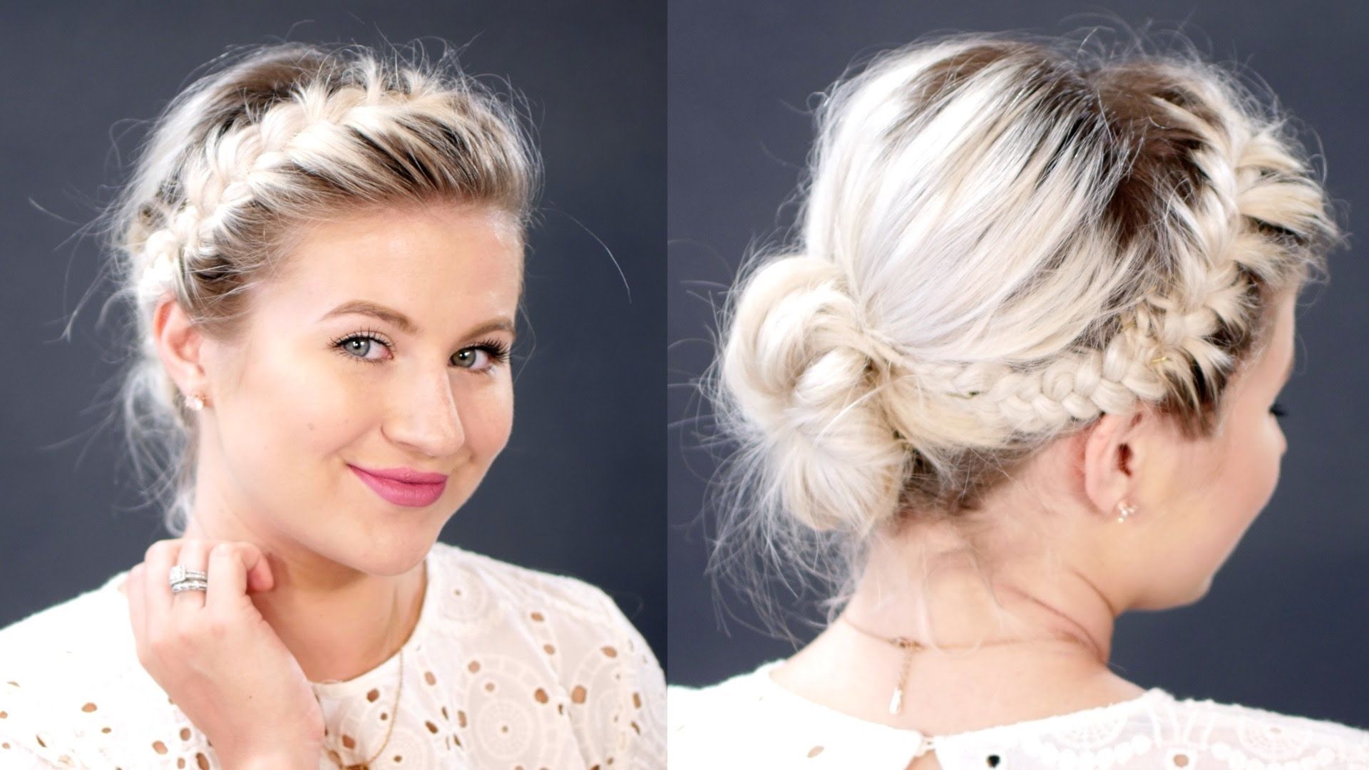 Short Hairstyle : Gorgeous Bun Hairstyles For Short Hair Throughout Cute Bob Hairstyles With Bun (View 18 of 20)