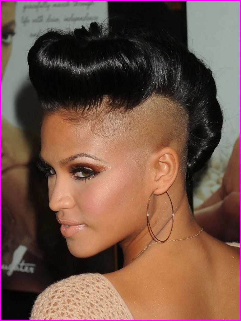 Short Pixie Cuts For Black Women – Curly Pixie & Mohawk Pertaining To Best And Newest Pixie Mohawk Haircuts For Curly Hair (View 18 of 20)