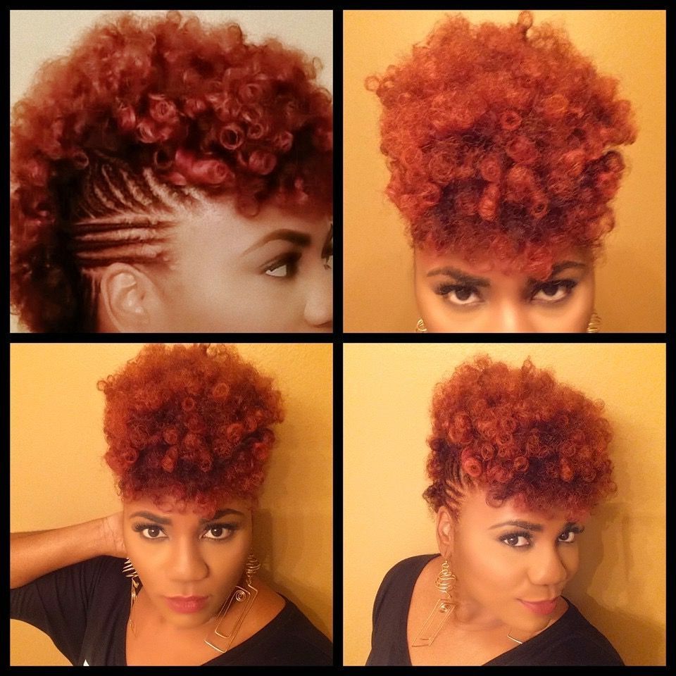 Simple Cute Braids In With Latest Curly Red Mohawk Hairstyles (View 11 of 20)