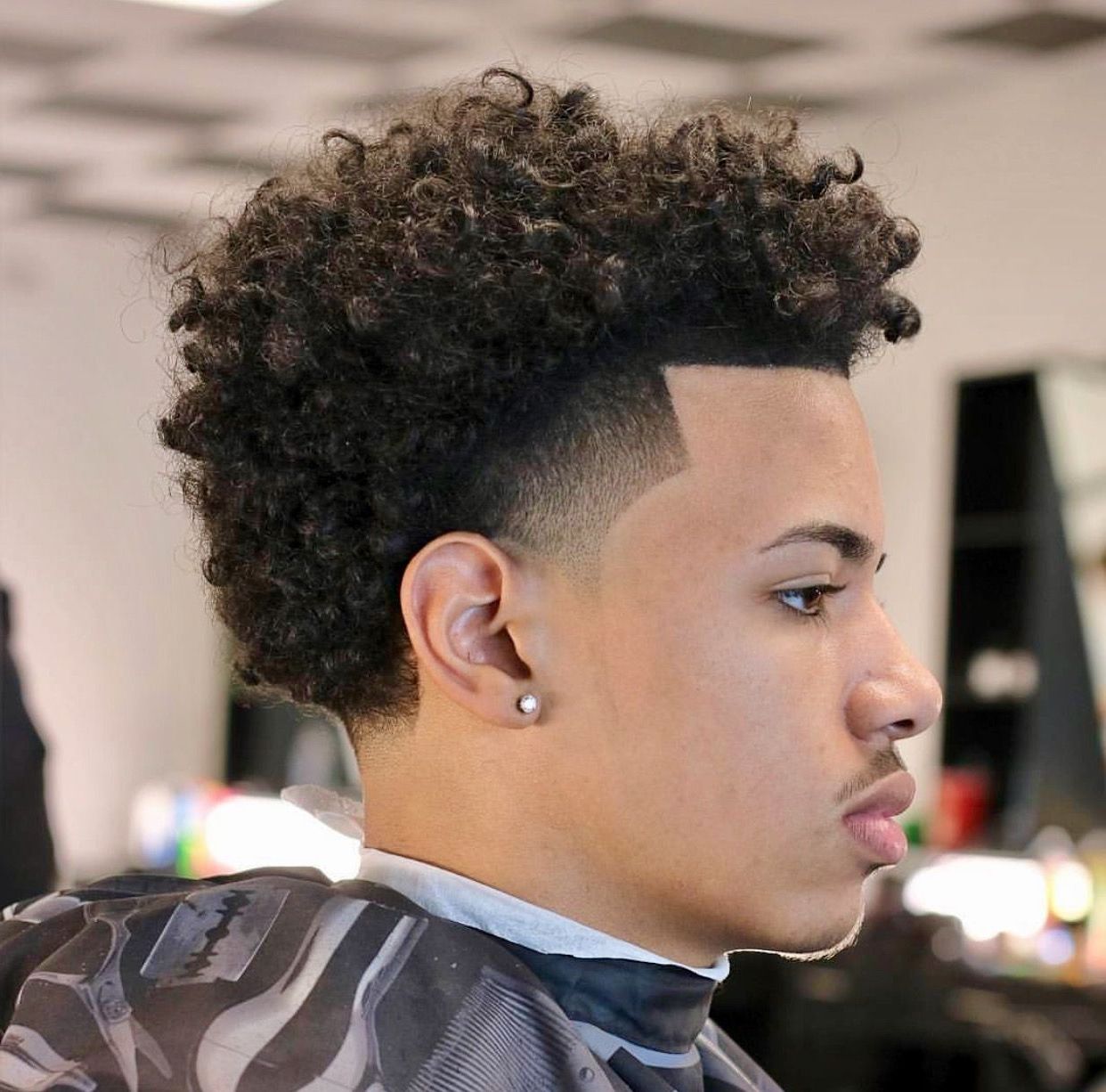 Well Known Long Luscious Mohawk Haircuts For Curly Hair Inside Pin On Hair Cuts (View 1 of 20)