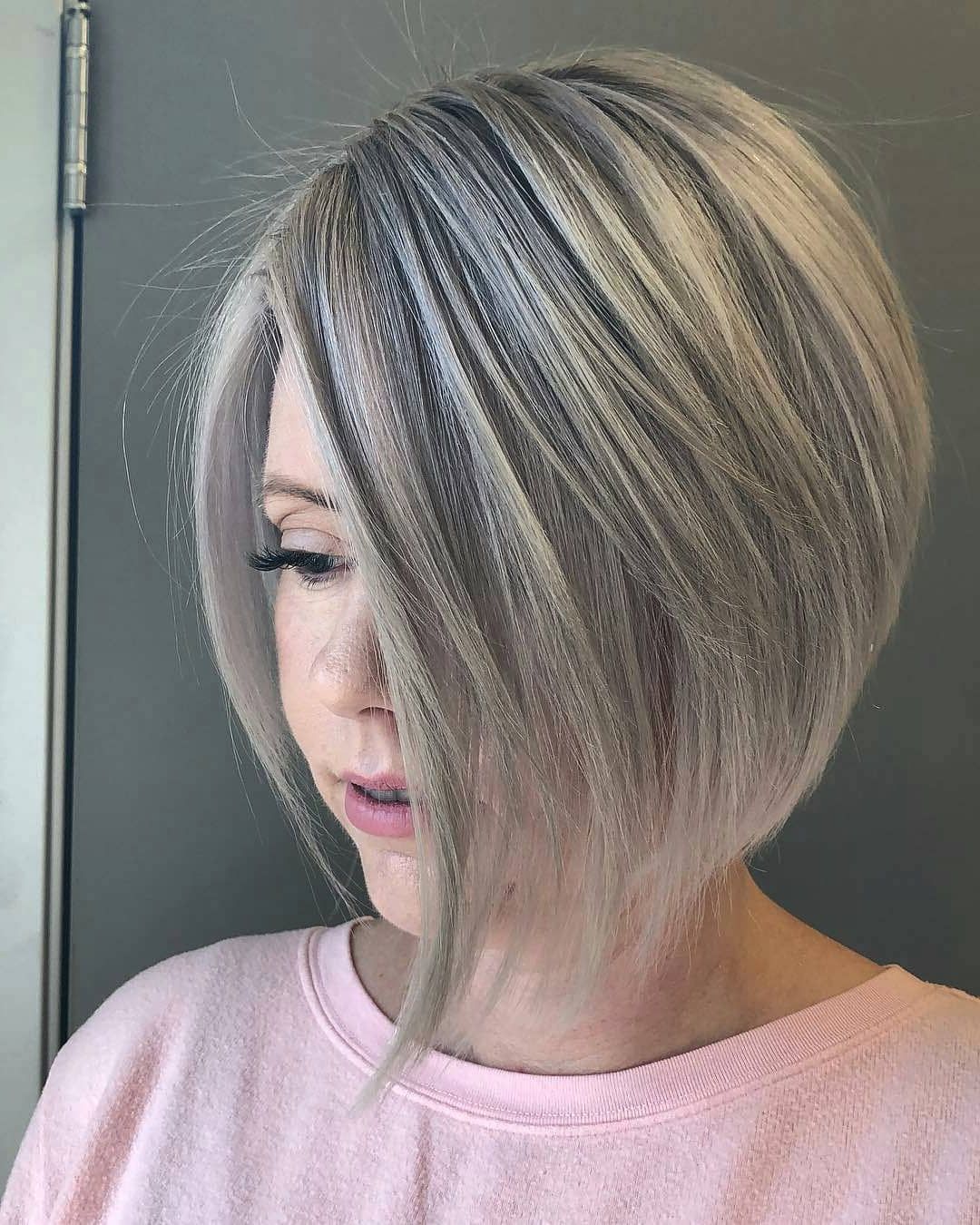 10 Simple Short Straight Bob Haircuts, Women Short Hairstyle Regarding Bob Hairstyles With Contrasting Highlights (View 9 of 20)