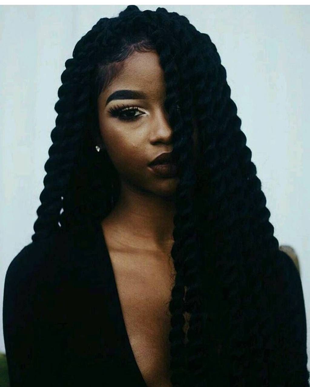 20 Long Haircuts For Black Women That'll Always Be In Style Intended For Most Recent Waterfall Of Curls Shag Long Hairstyles (View 13 of 20)