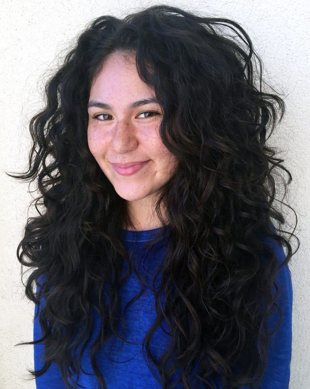 2019 Waterfall Of Curls Shag Long Hairstyles Intended For Top 23 Long Curly Hair Ideas Of 2019 (Gallery 20 of 20)