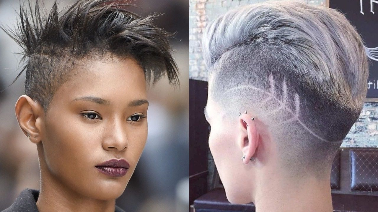 25 Fade Haircuts For Women  Go Glam With Short Trendy With Regard To Short Tapered Pixie Upwards Hairstyles (View 8 of 20)