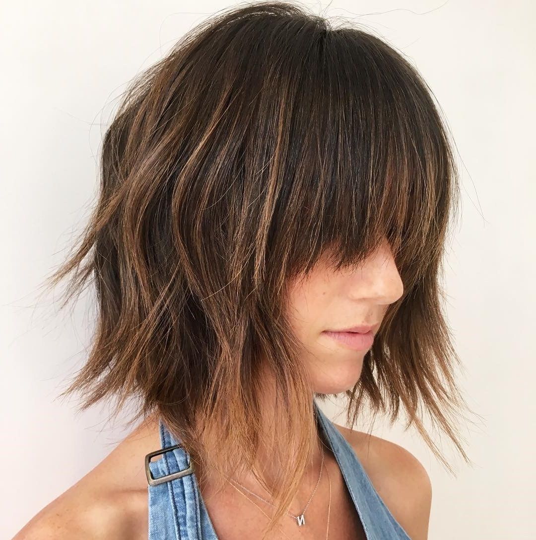 50 Choppy Bobs Too Damn Good Not To Copy – Hair Adviser For Steeply Angled Razored Asymmetrical Bob Hairstyles (View 14 of 20)
