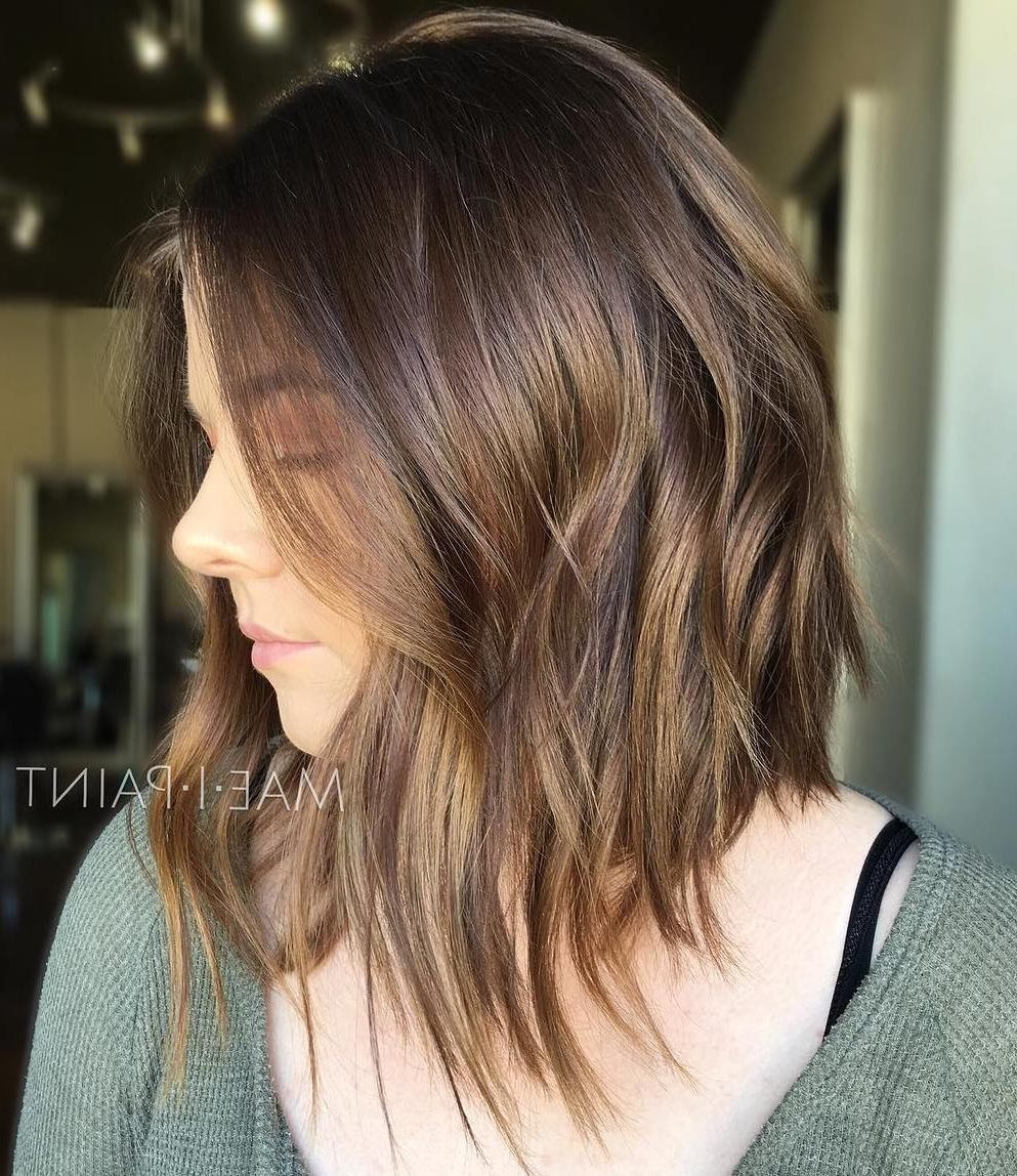 50 Gorgeous Must See Haircuts For Thin Hair – Hair Adviser Inside Most Current Lovely Two Tone Choppy Lob Hairstyles (View 20 of 20)