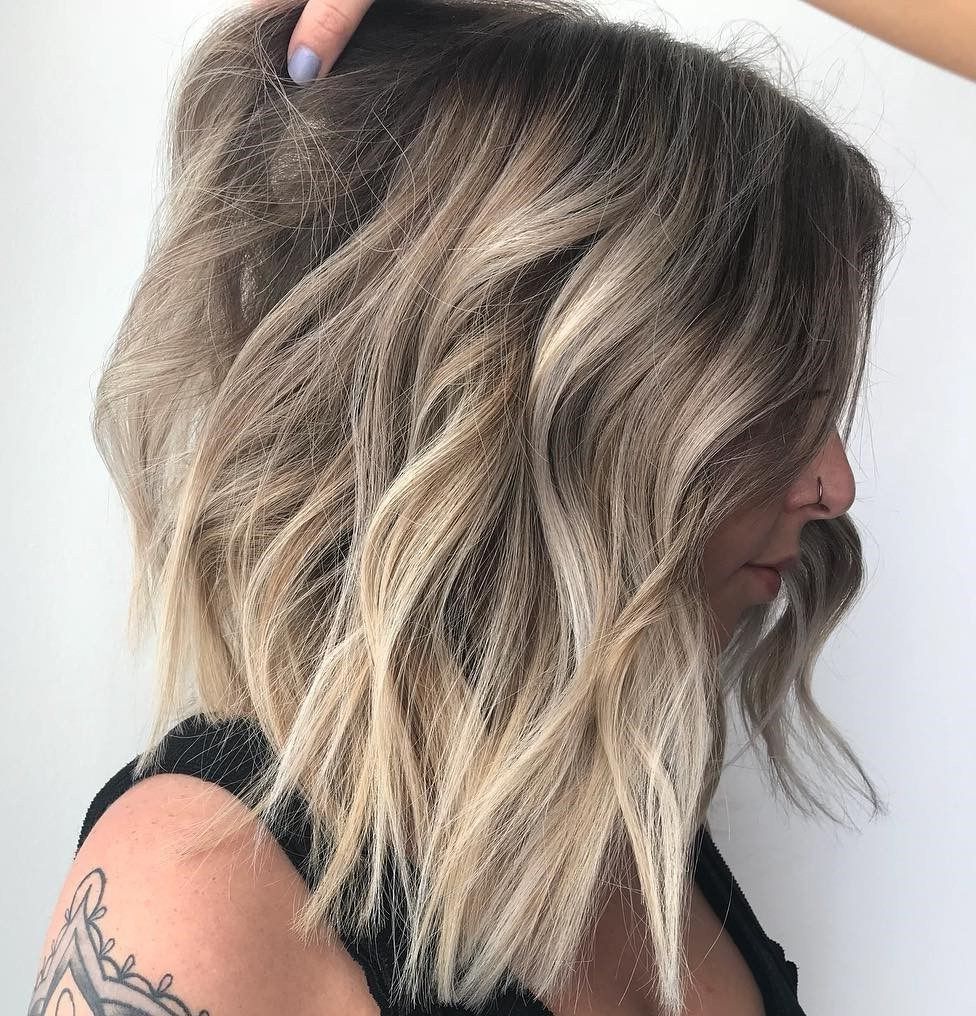 50 Most Flattering Hairstyles For Thick Hair – Hair Adviser In 2018 Long Dynamic Metallic Blonde Shag Haircuts (View 6 of 20)