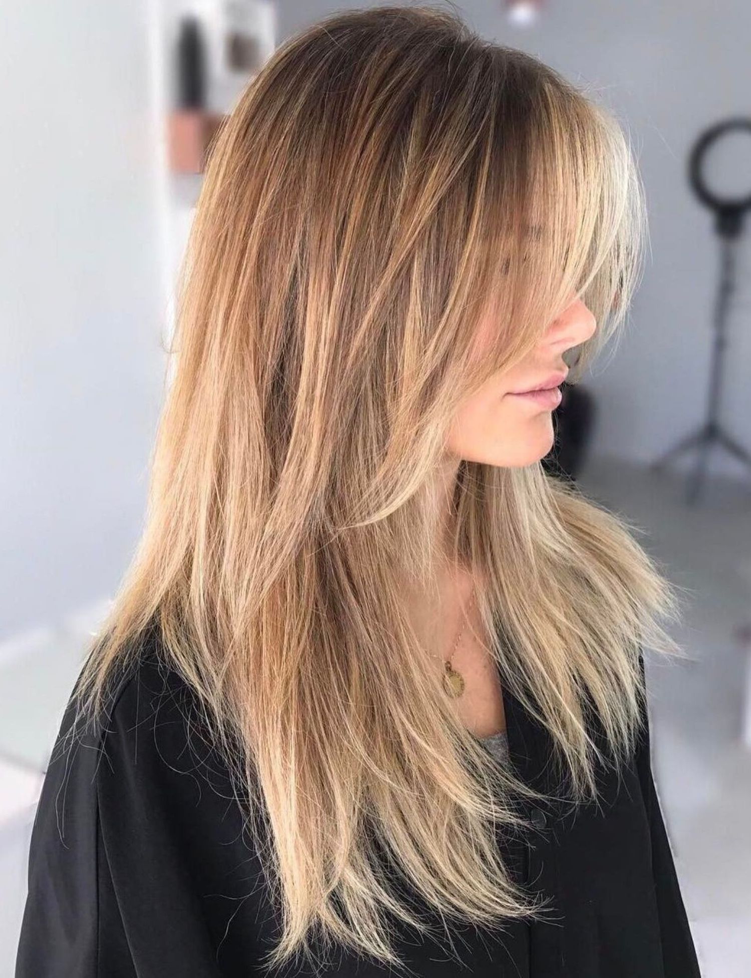 60 Lovely Long Shag Haircuts For Effortless Stylish Looks In In Most Current Shiny Caramel Layers Long Shag Haircuts (View 4 of 20)