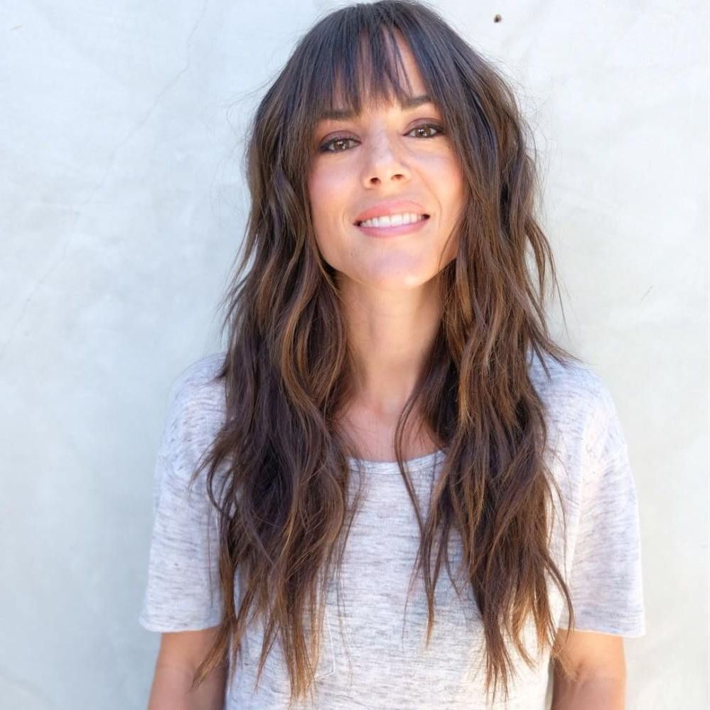 60 Lovely Long Shag Haircuts For Effortless Stylish Looks In Intended For Most Up To Date Warm Toned Wavy Brunette Shag Hairstyles (View 5 of 20)