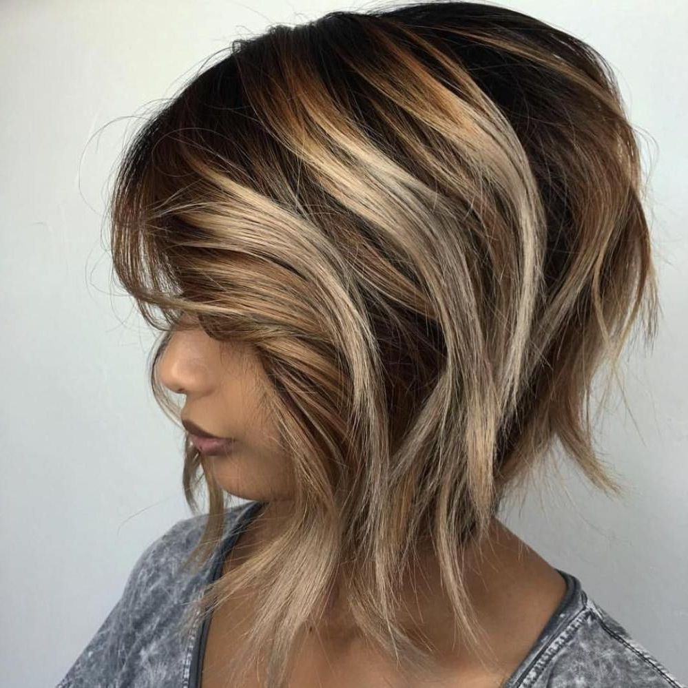 60 Most Beneficial Haircuts For Thick Hair Of Any Length With Regard To Short Textured Hairstyles With Balayage (View 12 of 20)