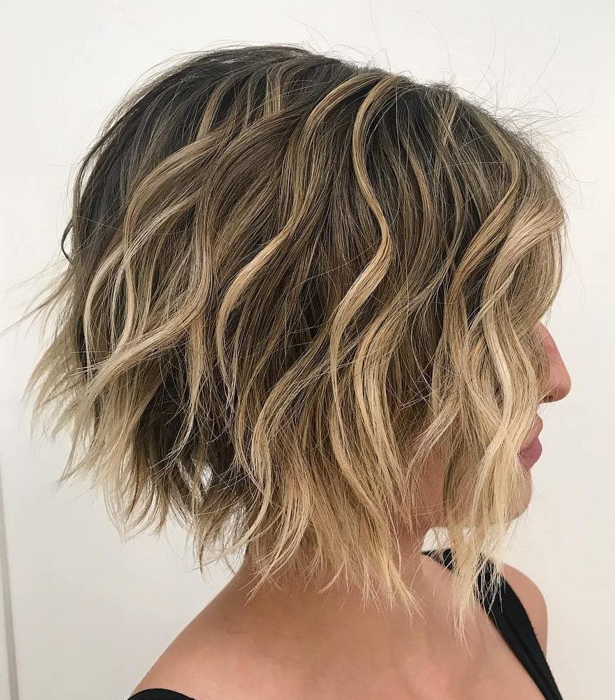 Current Textured Bronde Bob Hairstyles With Silver Balayage With Find Your Best Bob Haircut For  (View 14 of 20)