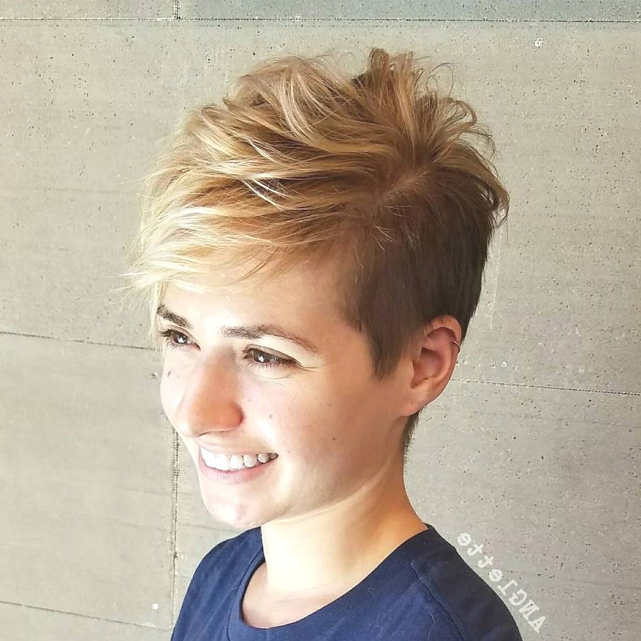 Hairstyles : Side Swept Pixie Cut Pretty 40 Bold And Inside Asymmetrical Side Sweep Hairstyles (View 14 of 20)