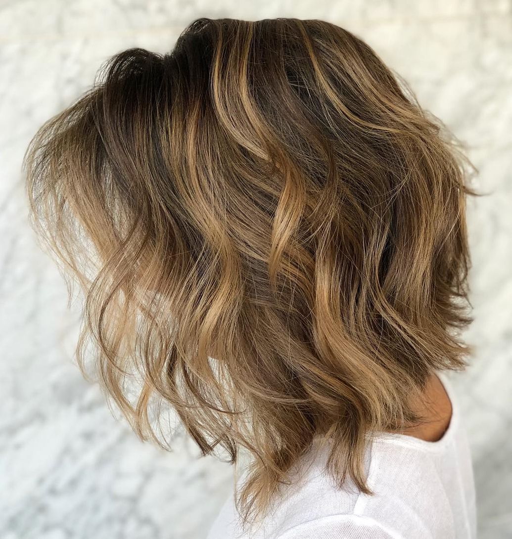 How To Pull Off Medium Length Haircuts And Hairstyles In 2019 Inside Newest Shaggy Ombre Lob Hairstyles (View 16 of 20)