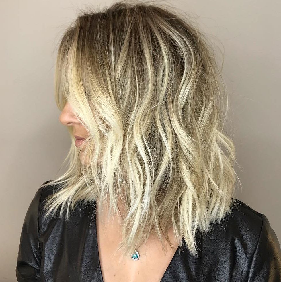 How To Pull Off Medium Length Haircuts And Hairstyles In 2019 Intended For Best And Newest Bouncy Blonde Shag Haircuts (View 10 of 20)