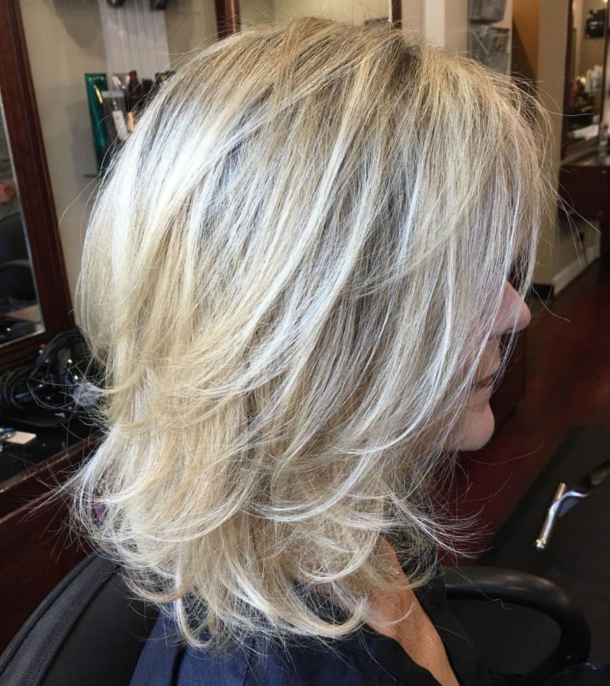 Most Recent Beach Blonde Medium Shag Haircuts Intended For Pin On Beauty: Skin, Hair & Nails (View 2 of 20)