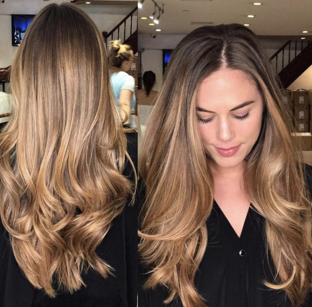 Most Up To Date Longer Textured Haircuts With Sun Kissed Balayage With Balayage Highlights New York City (Gallery 19 of 20)