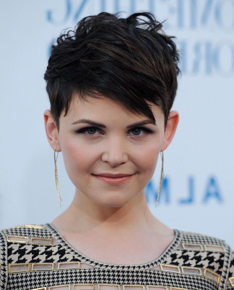 Pin On Beautiful Dames In Straight Long Shaggy Pixie Haircuts (View 3 of 20)