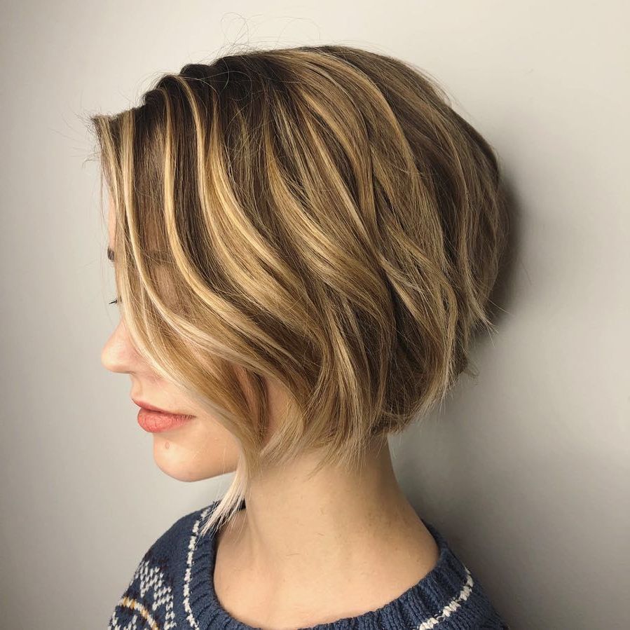 Pin On Hair Cut Within Jaw Length Shaggy Bob Hairstyles (View 13 of 20)