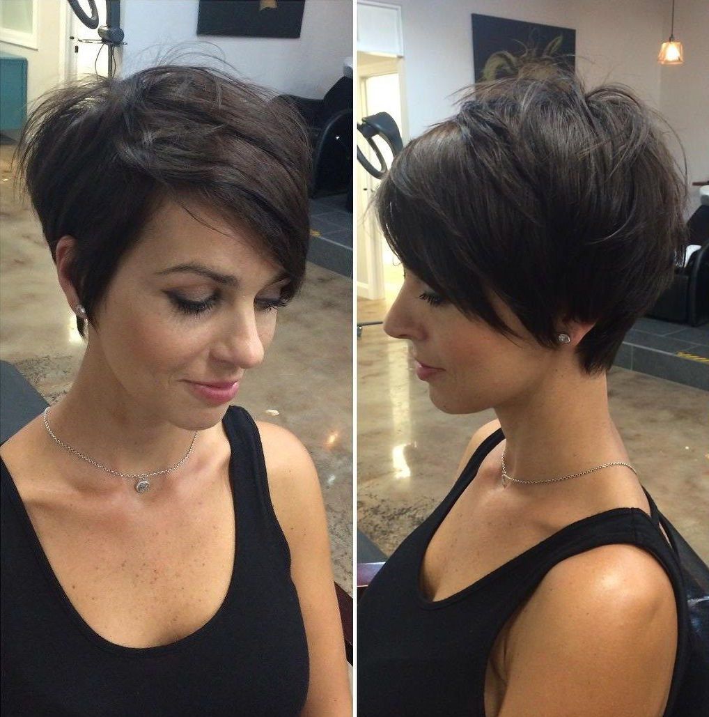 Pin On Hair Throughout Shaggy Pixie Haircuts With Bangs (View 15 of 20)