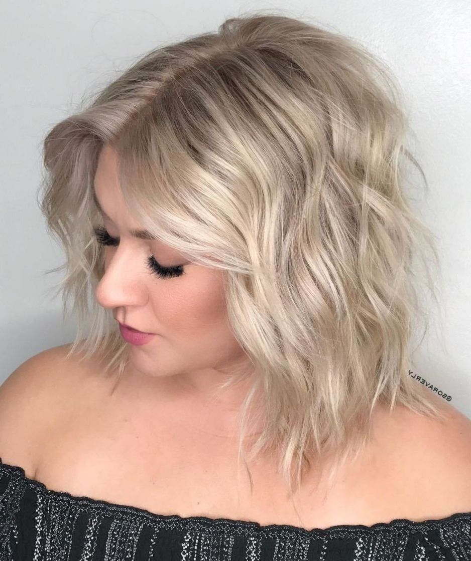 Pin On Short Hair Within Romantic Blonde Wavy Bob Hairstyles (View 1 of 20)