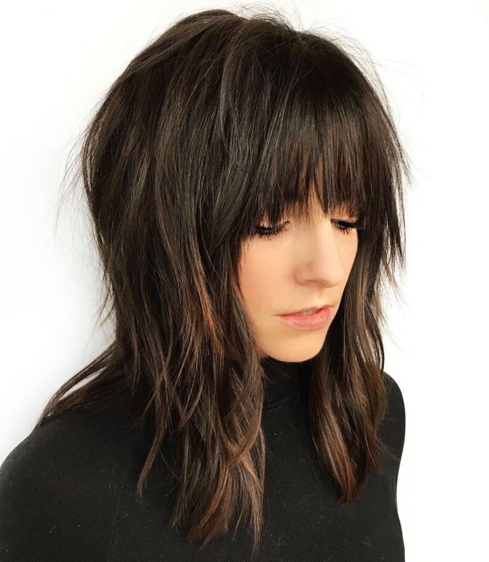Pin On Spicy Brunettes With Regard To Straight Long Shaggy Pixie Haircuts (View 15 of 20)
