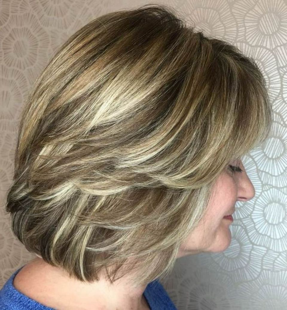 Preferred Feathered Golden Brown Haircuts Regarding Pin On Hairstyles (View 4 of 20)