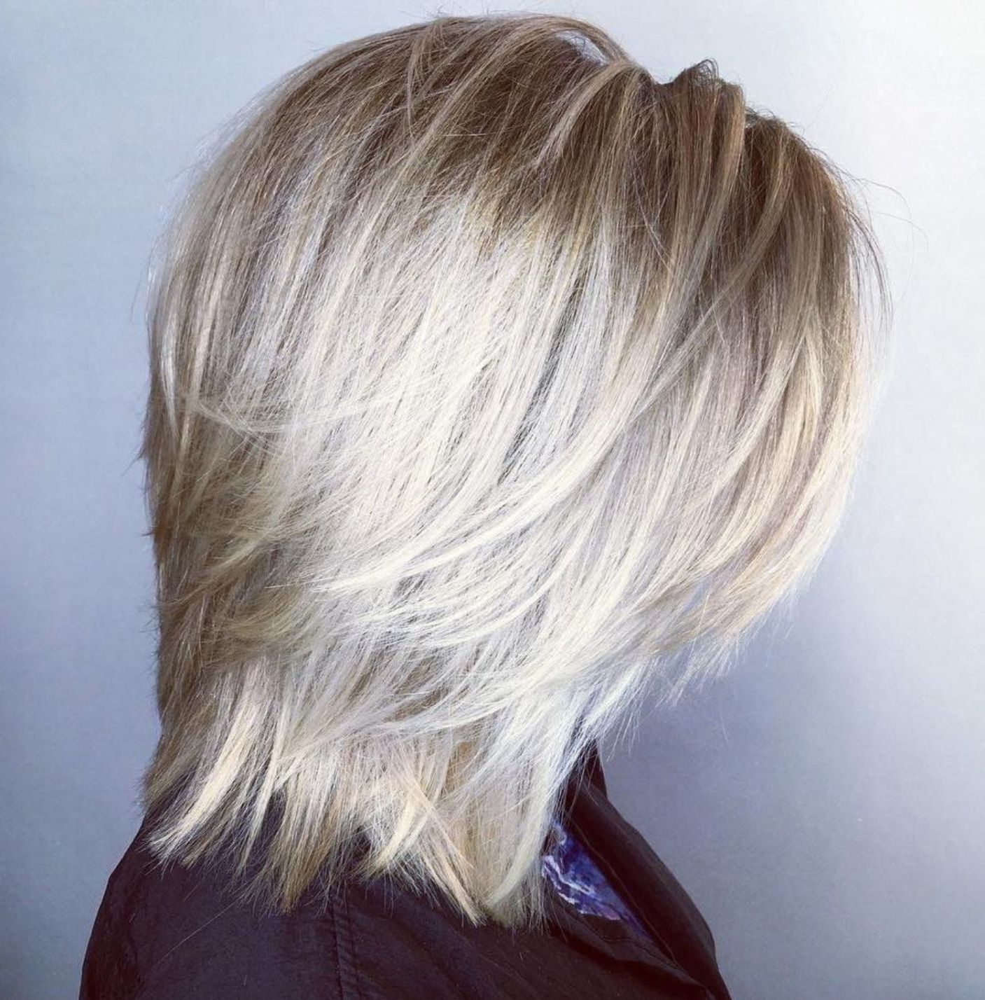 Recent Mid Length Light Blonde Shag Haircuts With Bangs Intended For 60 Most Universal Modern Shag Haircut Solutions In 2019 (Gallery 4 of 20)