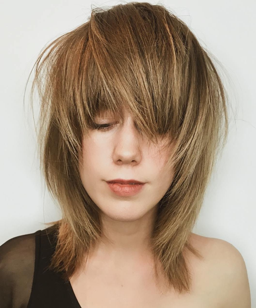 20 best collection of shag haircuts with disconnected