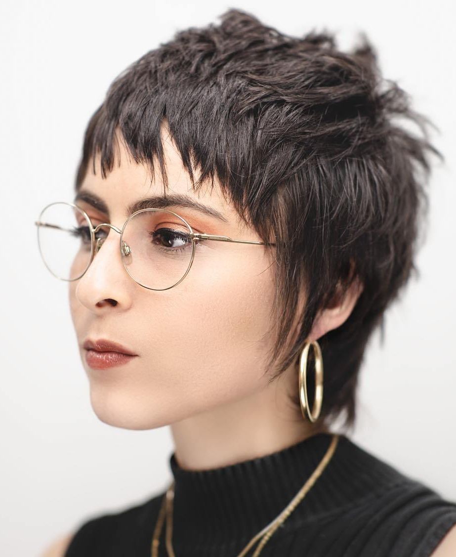 The Most Instagrammable Hairstyles With Bangs In 2019 With Short Chopped Haircuts With Bangs (View 10 of 20)