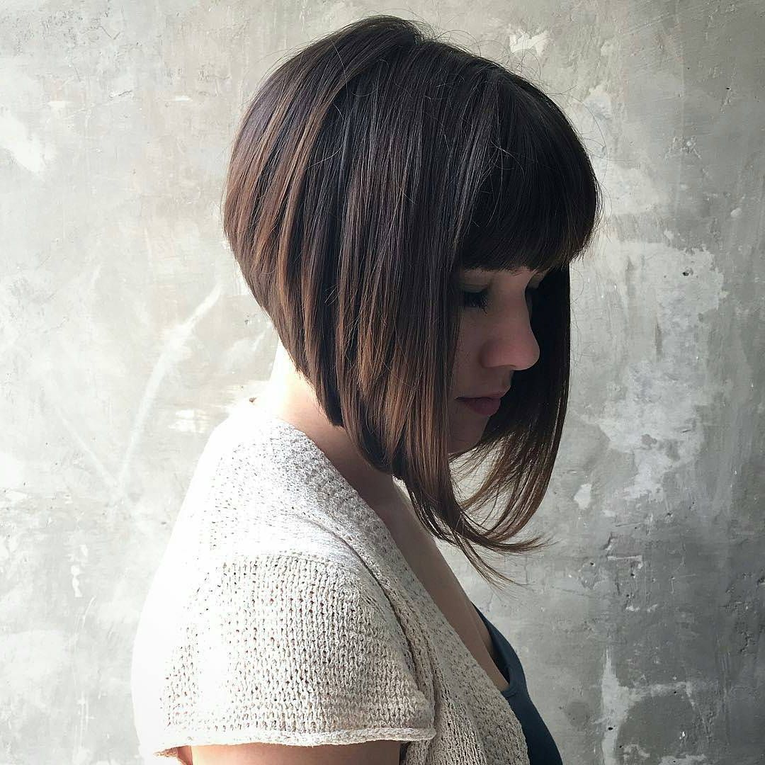 2018 Modern Bob Hairstyles With Fringe Throughout 10 Modern Bob Haircuts For Well Groomed Women: Short (View 2 of 20)