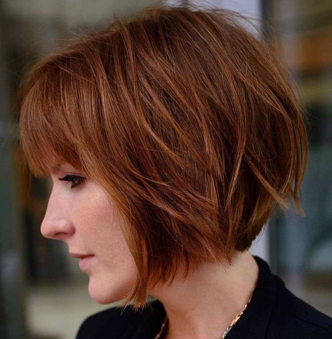 40 Awesome Ideas For Layered Bob Hairstyles You Can't Miss In Well Known Modern Bob Hairstyles With Fringe (View 17 of 20)
