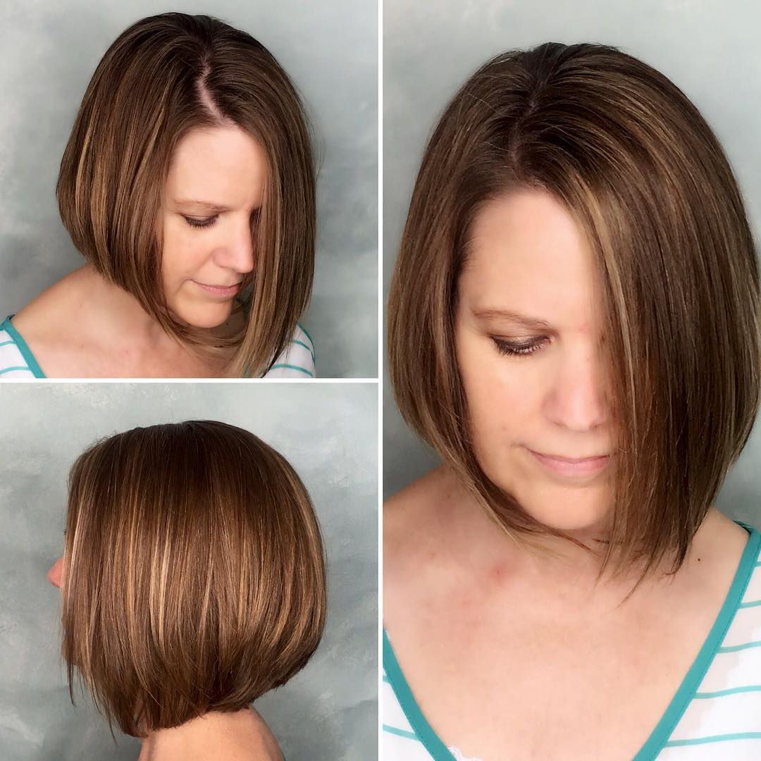 40 Most Flattering Bob Hairstyles For Round Faces 2020 In Favorite Bob Hairstyles For A Chubby Face (View 6 of 20)
