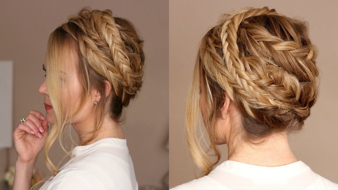 Beauty In 2019 Intended For Preferred Fishtail Crown Braid Hairstyles (View 7 of 20)