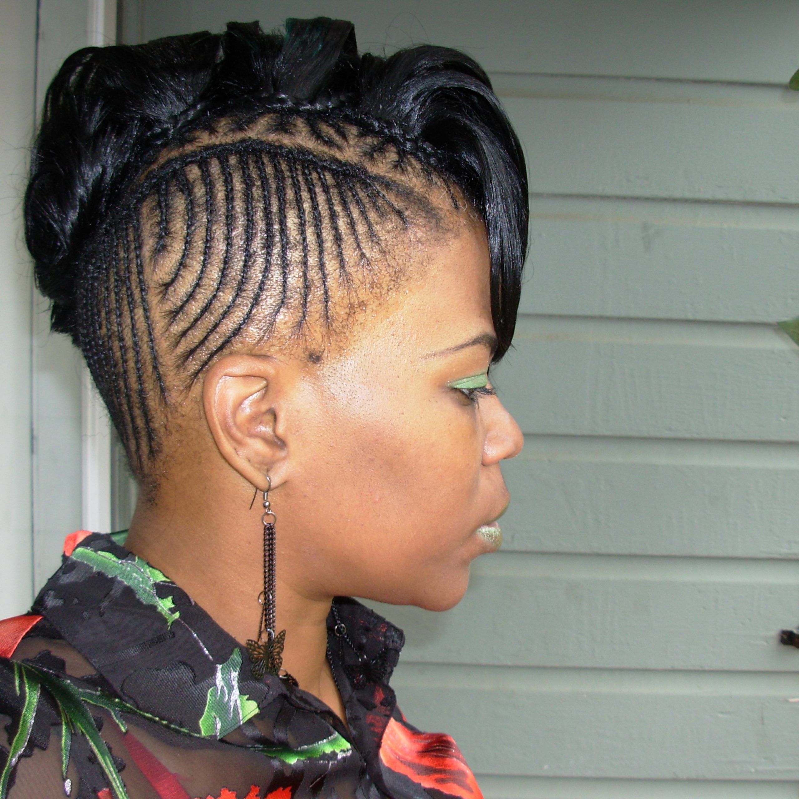 Best And Newest Braided Frohawk Hairstyles Intended For Related Pictures Frohawk Hairstyle (View 15 of 20)