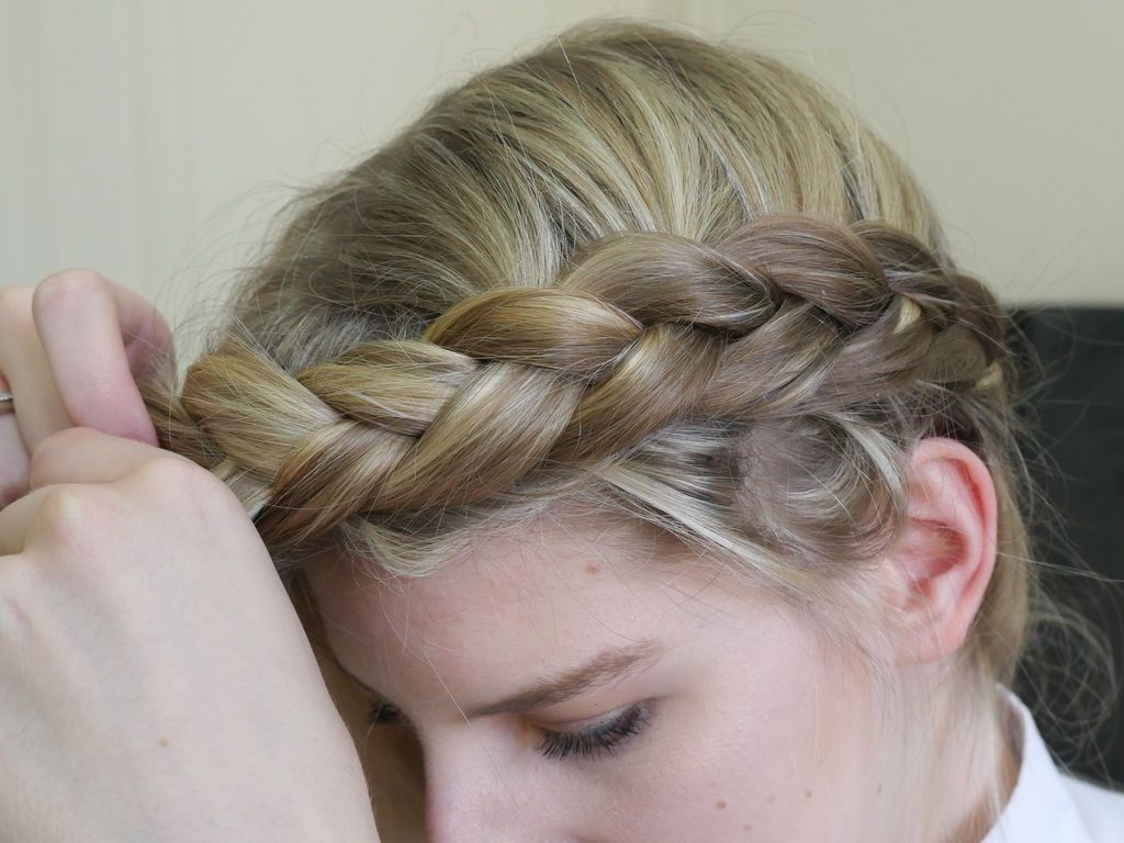 Crown Braid : 8 Steps (with Pictures) – Instructables Intended For Preferred Angular Crown Braid Hairstyles (View 7 of 20)